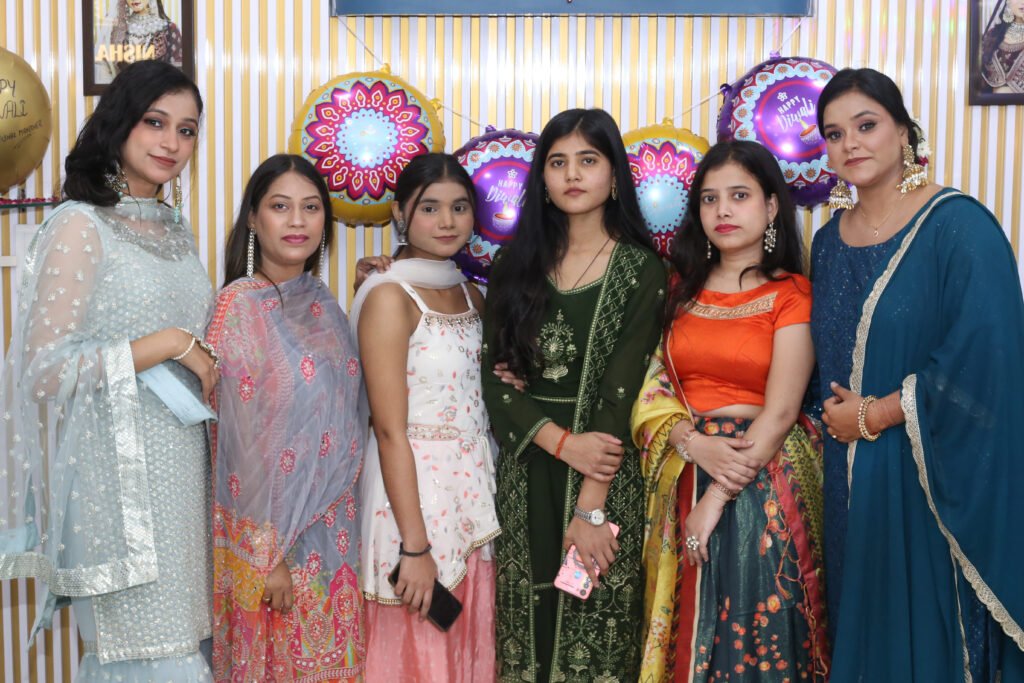 Celebrating Unity and Culture: Diwali Festivities at Nishaz Makeover, Lucknow Celebrating Unity and Culture: Diwali Festivities at Nishaz Makeover, Lucknow
